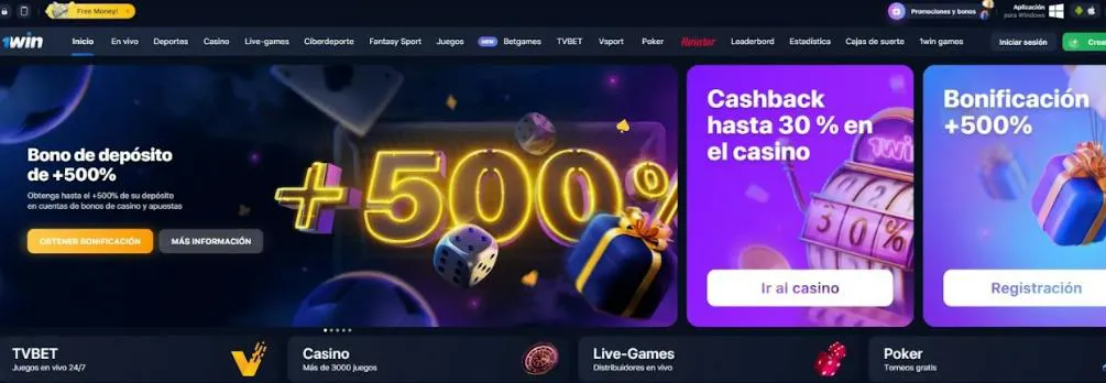 Chile mejores casinos online 1win