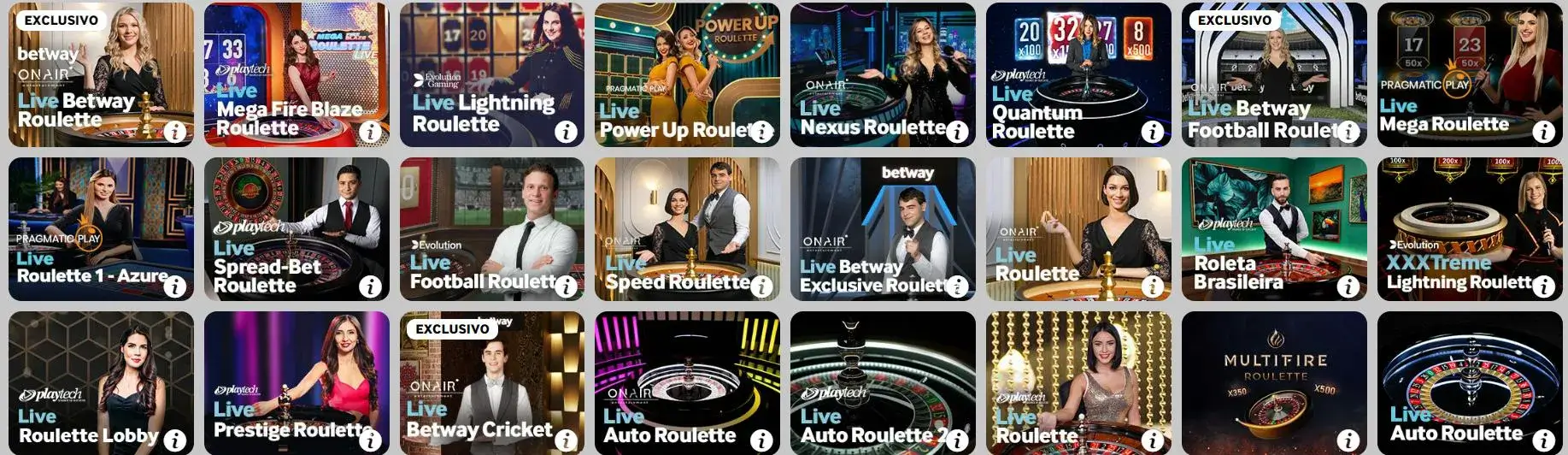 Ruleta live en los casinos